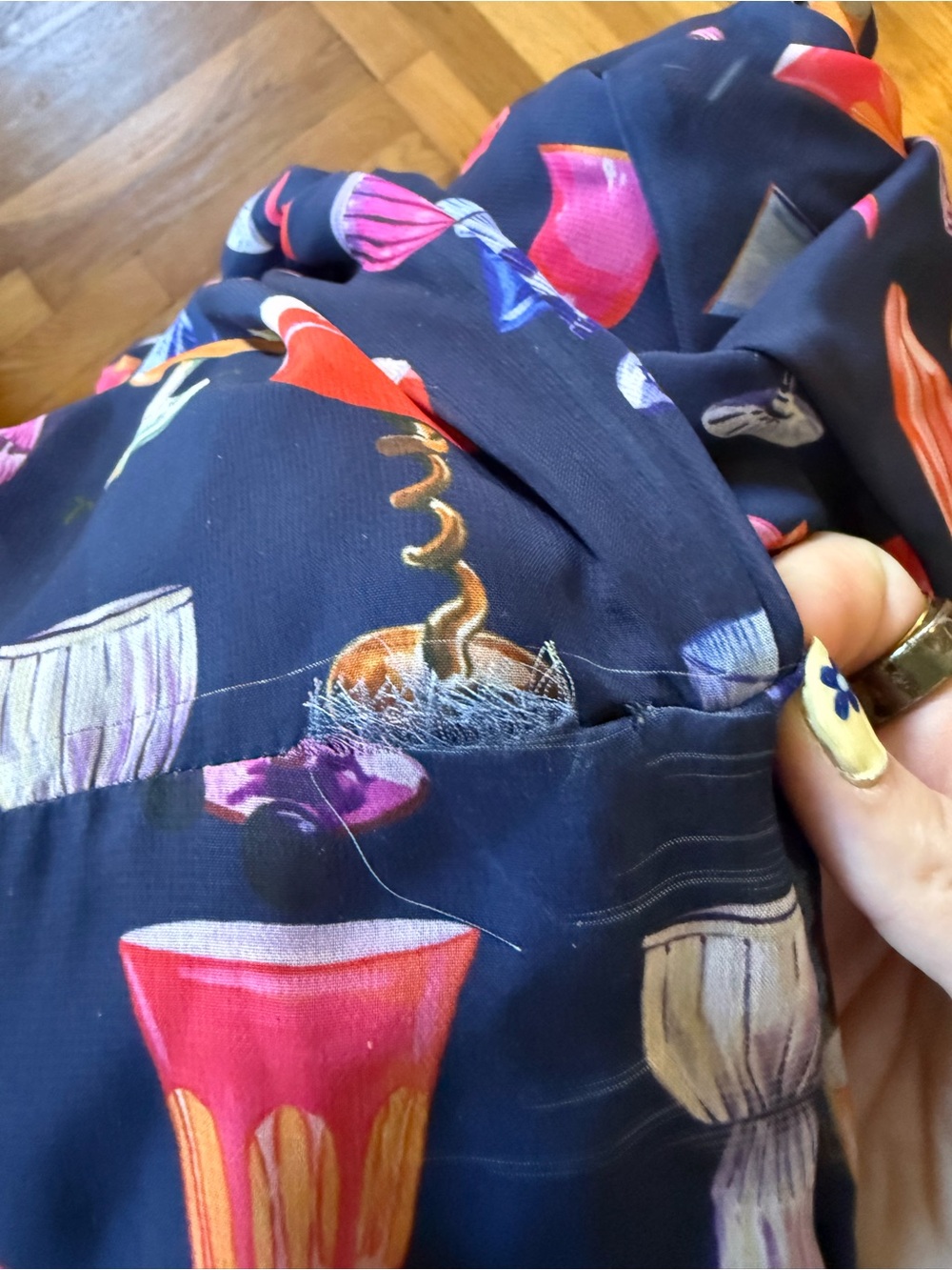 Lisa Says Gah Grace Printed Dress 2XL - Picture 3 of 5